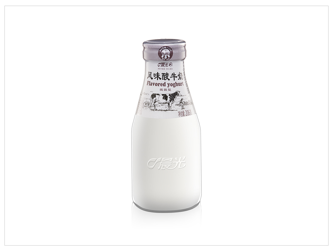 瓶装凝固型酸牛乳